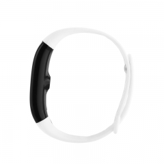 V6Smart Bracelet White Color Compatible with Android IOS Back clamping charge