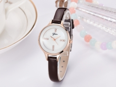 Christmas lady senior fashion leather gift watch