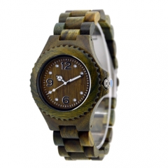 New fashion custom Quartz  wooden wrist watch for  Christmas gift