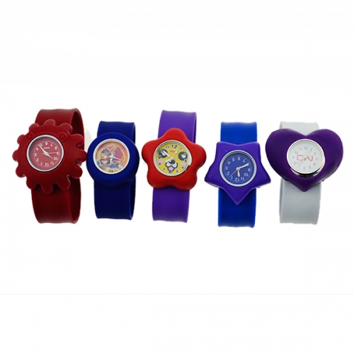 The cheap promotion Multi Style Colorful carton  kids watch