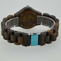 New fashion OEM japan movement wooden watch