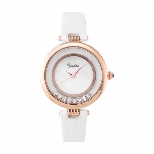 Beautiful diamond  Luxury Business waterproof Quartz Watch for Lady