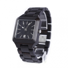 OEM Fashion Wholesale promotional gift Quartz Men's Wooden Watch