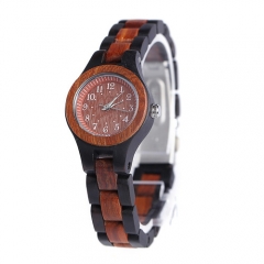 Custom Top-Quality  business Wooden  Quartz wrist Watch