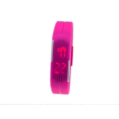 LED watch within different color watch silicon material high quality  cheaper hot sale watch