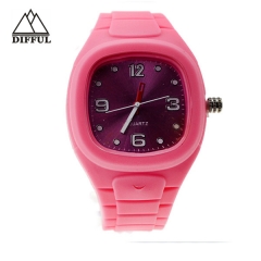 silicon material more colors watch high quality unisex watch jelly watch