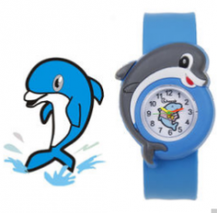 cheaper price cute shape silicon marial watch colorful watch